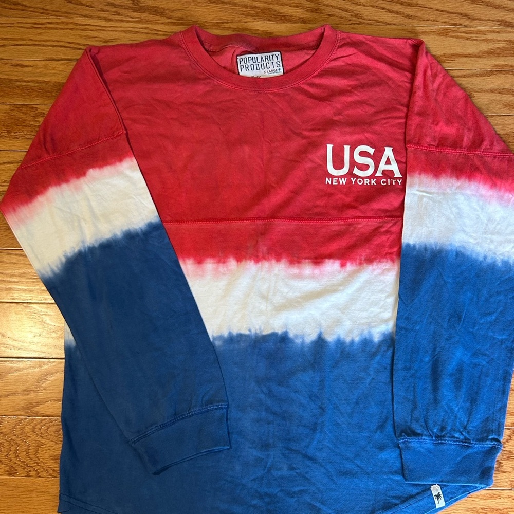 Red White Blue USA Sweatshirt